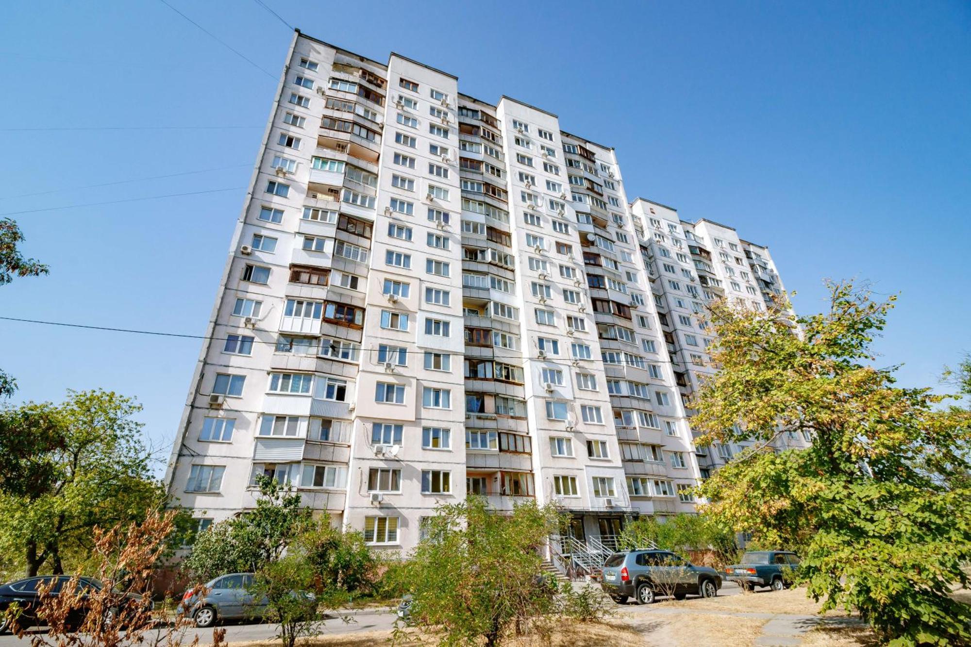 Kvartirkoff Na Obolonskiy Prospekt 9 Kyiv Exterior photo